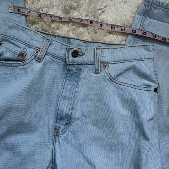 Vintage Levi’s 521 Light Blue Jeans - Picture 5 of 7